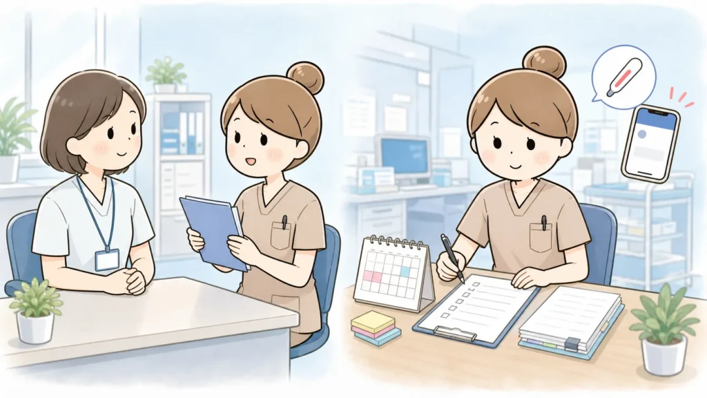 看護師退職の伝え方と引き継ぎ