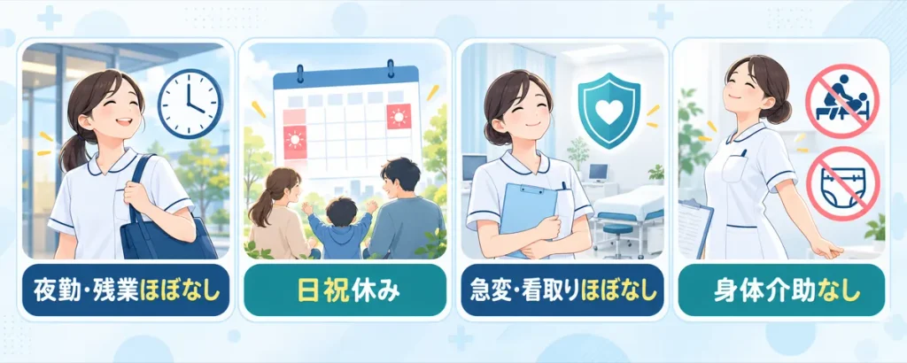 健診センター働きやすい理由