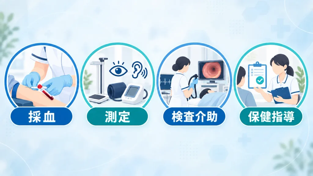 健診センター看護師の仕事内容